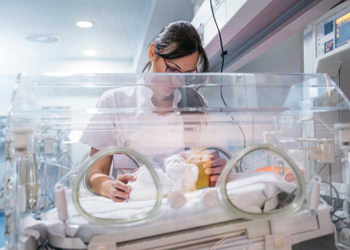 birth-injuries Baby in hospital